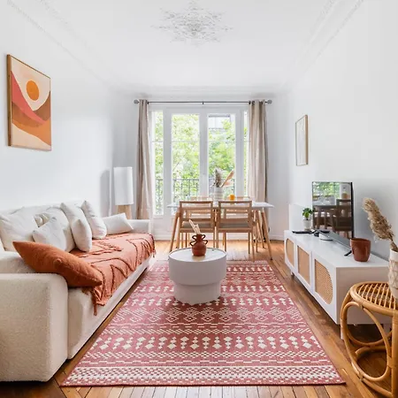 Appartamento 2 Pieces Fonctionnel Metro Jaures - 19 - 4p - Flat-guest
